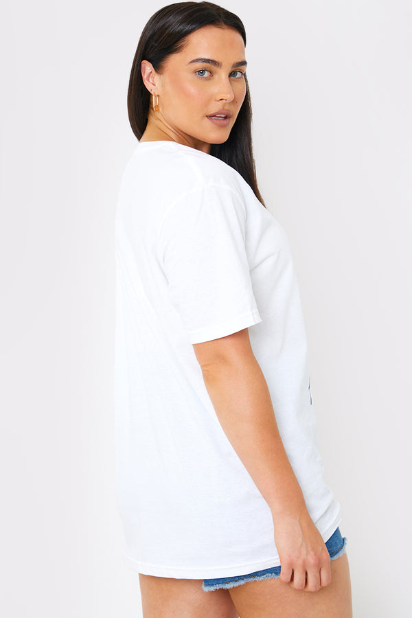 In The Style In The Style I'm The Problem' Slogan T-Shirt White