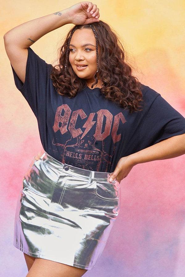 In The Style In The Style ACDC Band T-Shirt Black