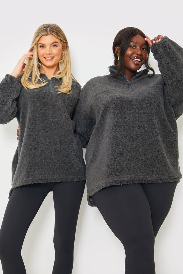 In The Style In The Style Borg Sweater Grey