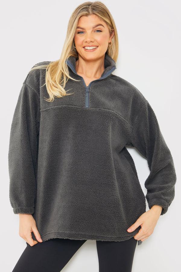 in the style In the Style Borg Sweater Grey