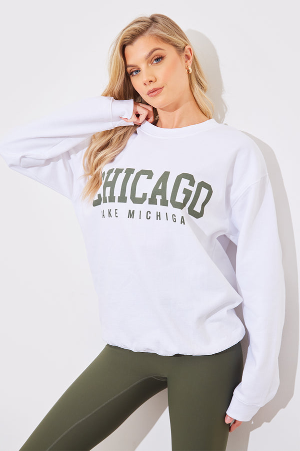 In The Style In The Style Chicago Sweater Green