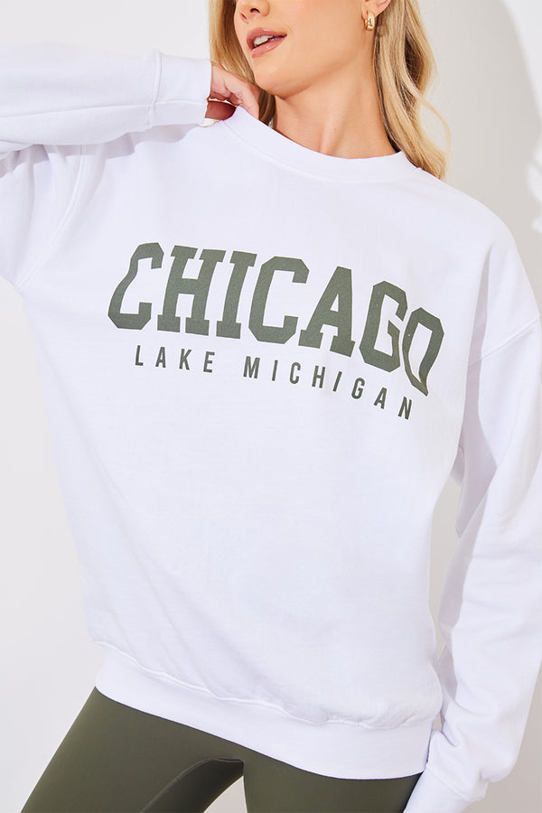 In The Style In The Style Chicago Sweater Green