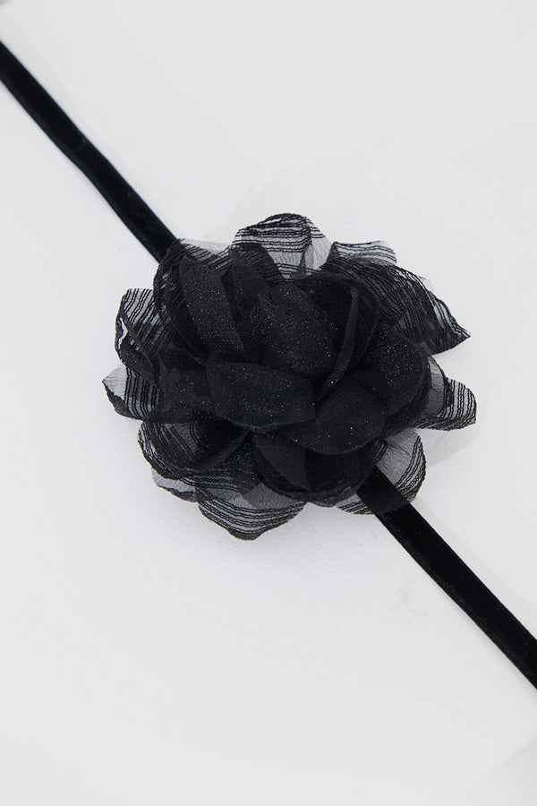 In The Style In The Style Corsage Choker Black