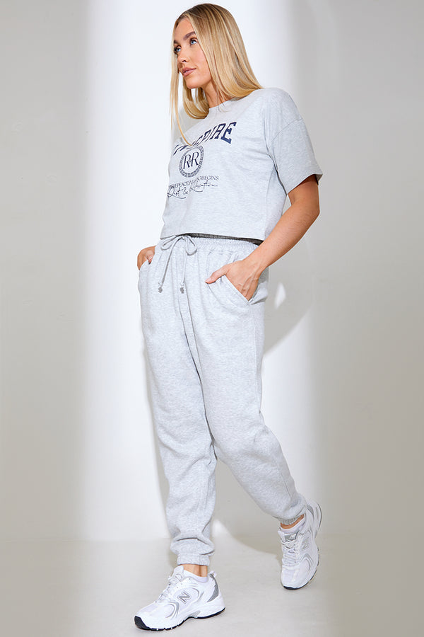 In The Style In The Style Cuffed Joggers Grey