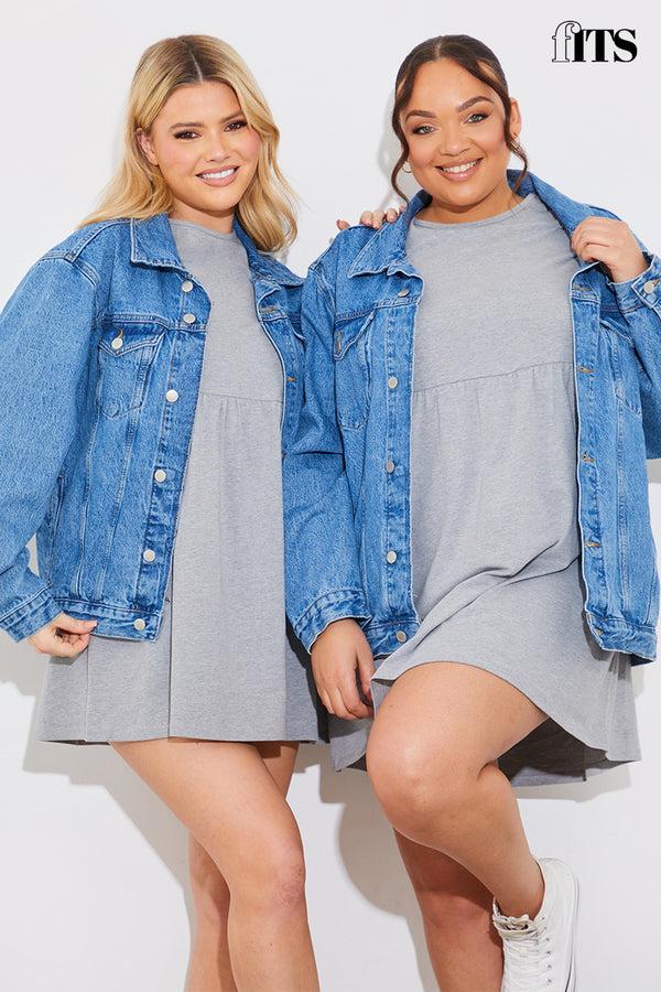 In The Style In The Style Denim Jacket Blue