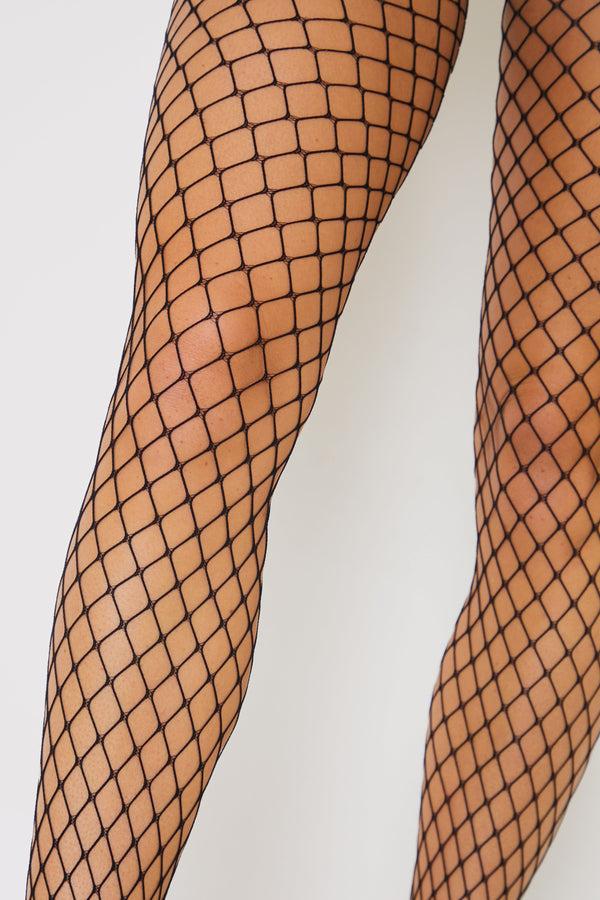 In The Style In The Style Fishnet Tights Black