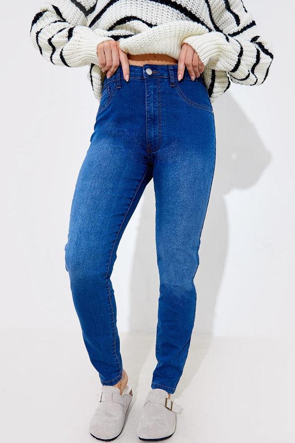In The Style In The Style Jeggings Blue