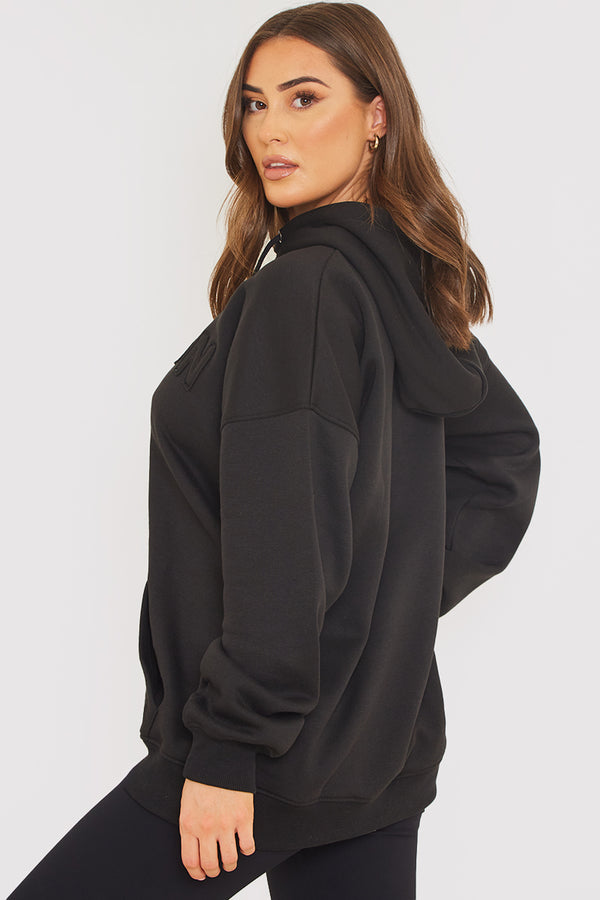 In The Style In The Style LONDON HOODIE Black