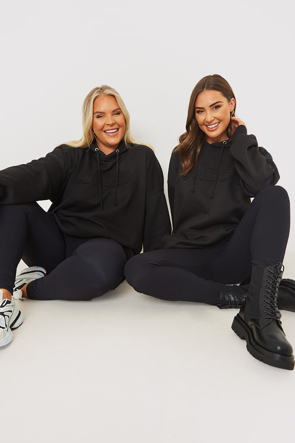 in the style In the Style LONDON HOODIE Black