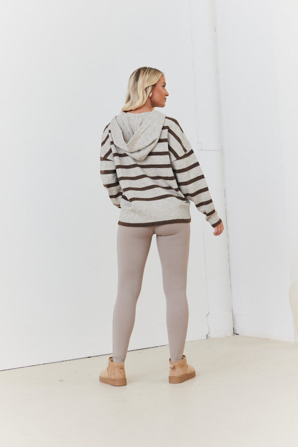 In The Style In The Style Recycled Legging Stone