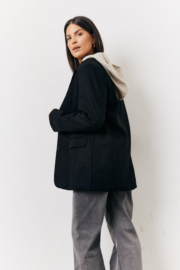 In The Style In The Style Relaxed Blazer Black