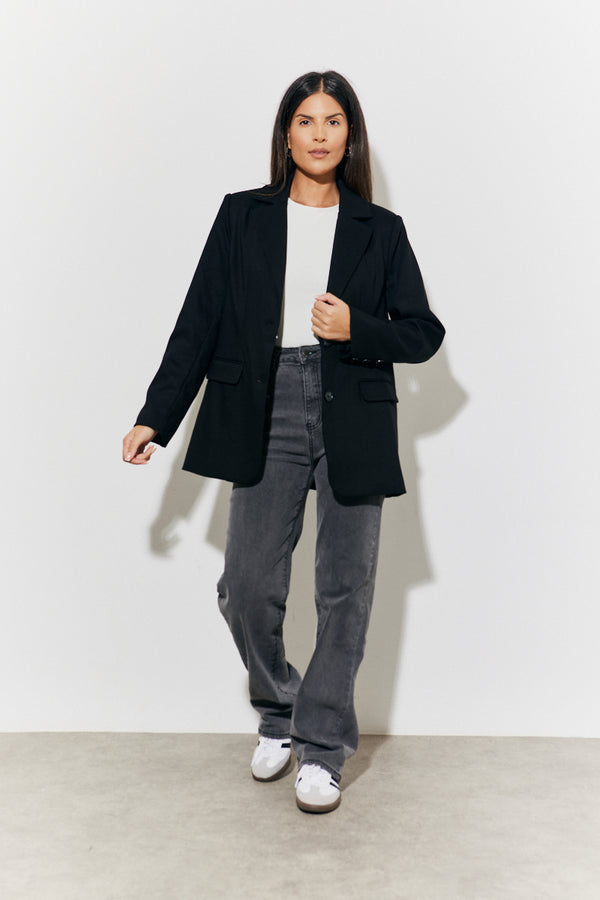 In The Style In The Style Relaxed Blazer Black