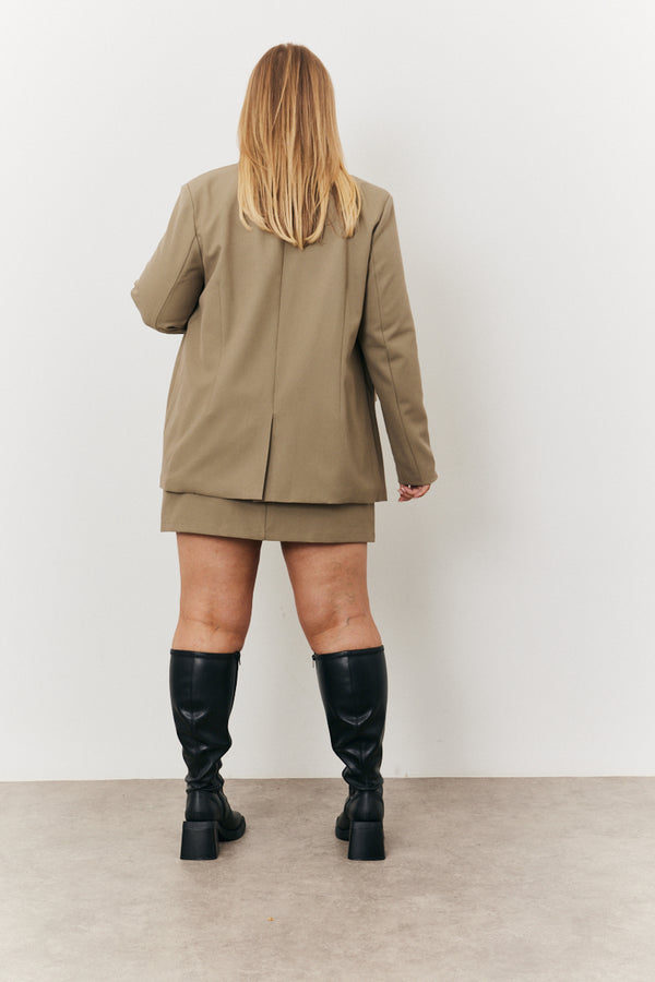 In The Style In The Style Relaxed Blazer Khaki