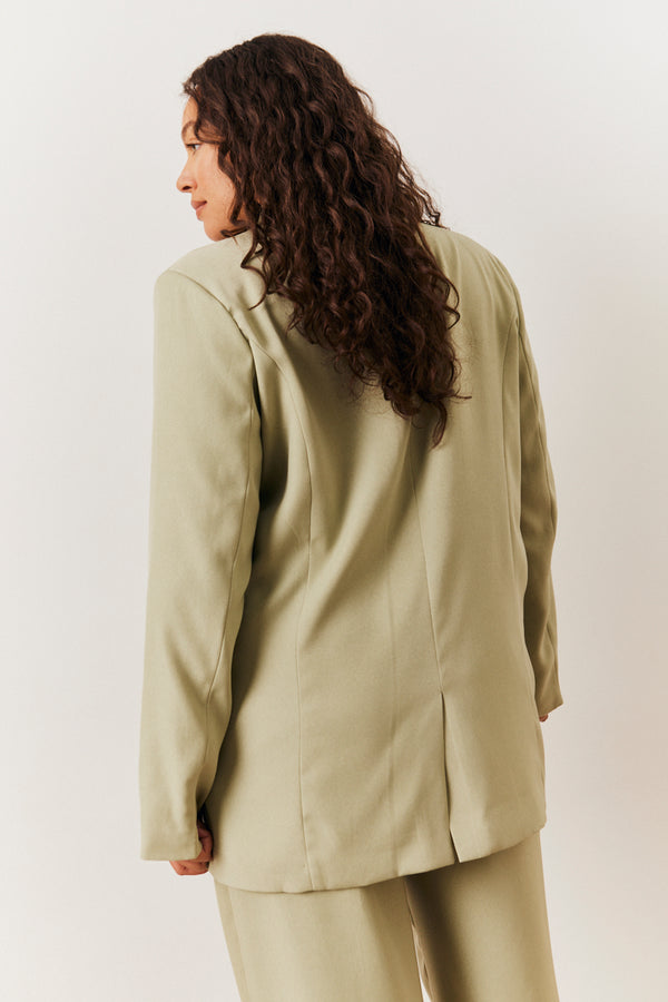 In The Style In The Style Sage Relaxed Blazer Sage