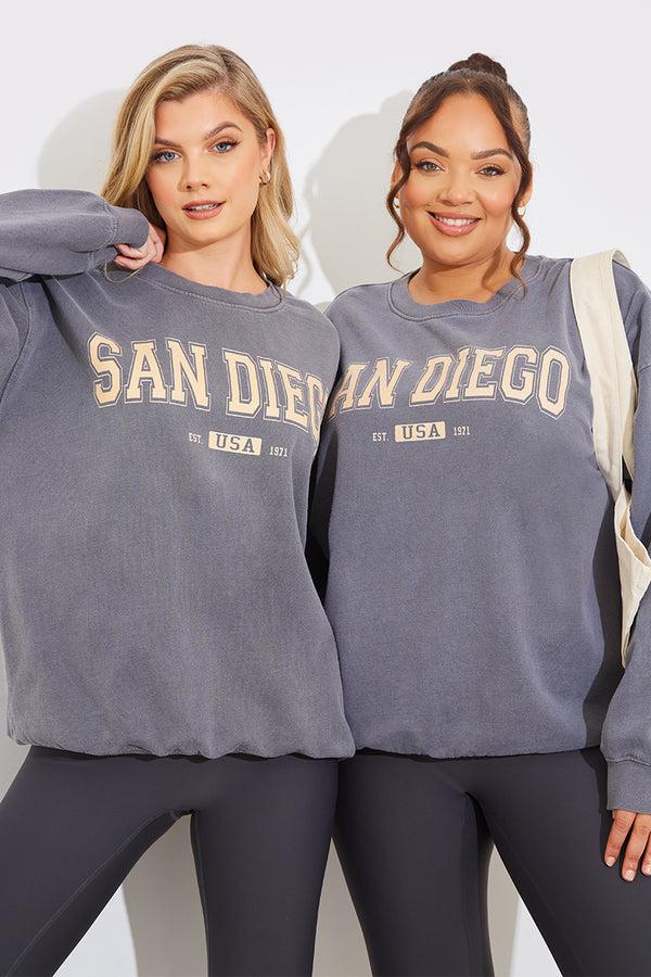 in the style In The Style San Diego Sweater Grey