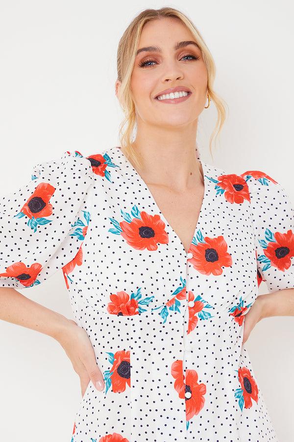 In The Style In The Style Sarah Dress Blue