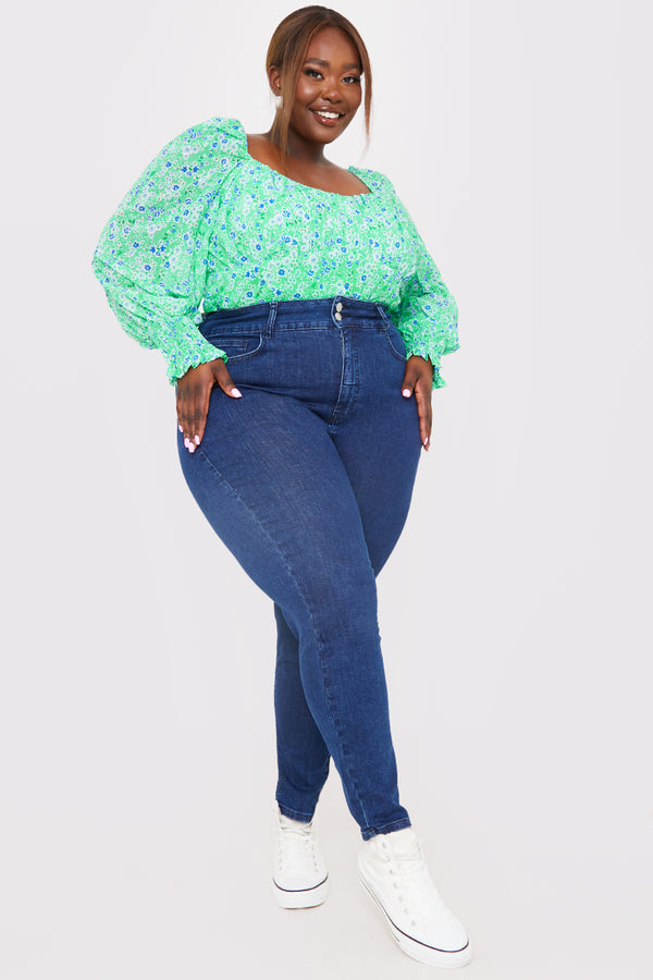 In The Style In The Style Skinny Jean Blue