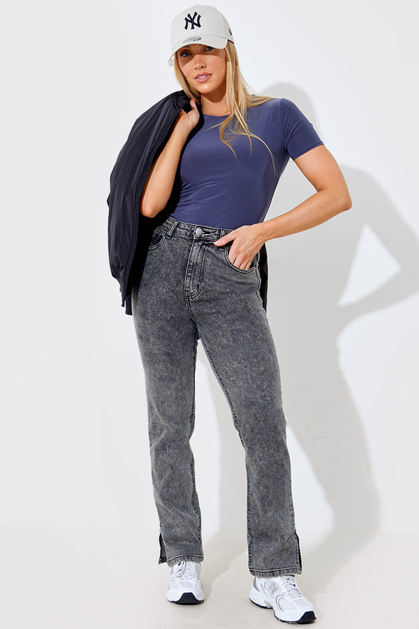 in the style In The Style Skinny Jeans Charcoal