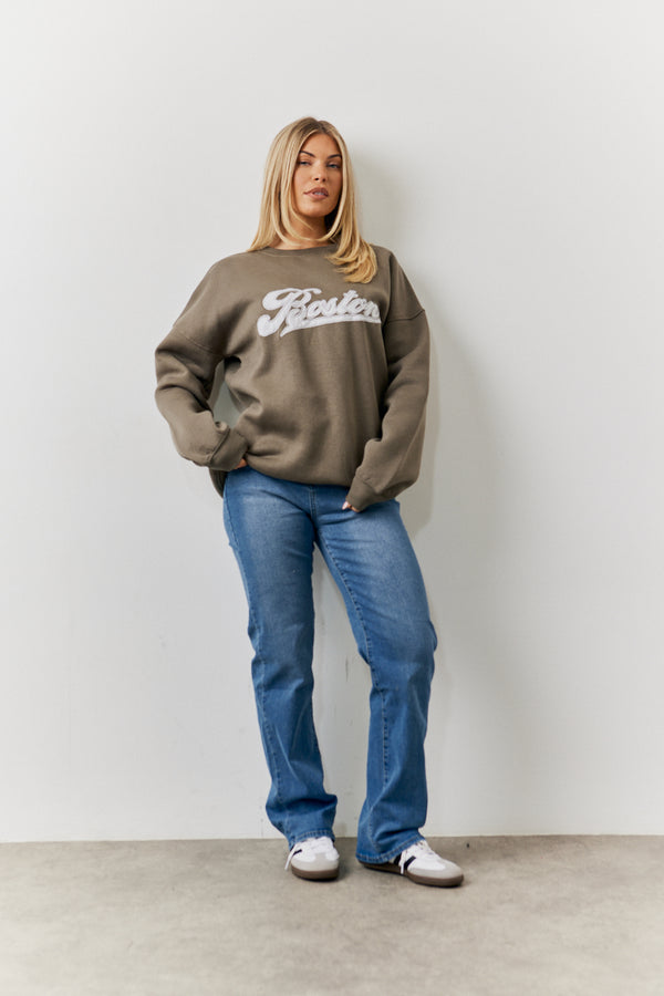 in the style In The Style Straight Leg Jeans Blue