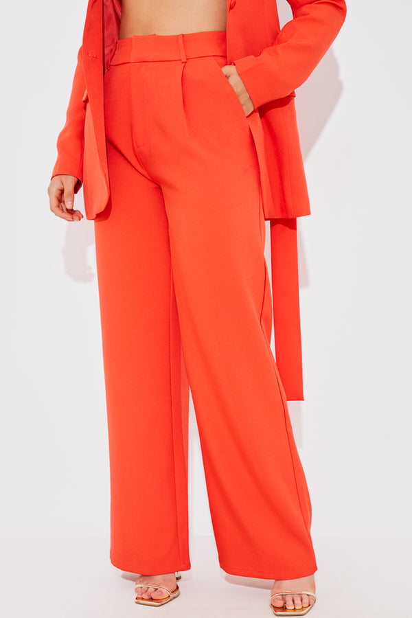 In The Style In The Style Tailored Trouser Orange