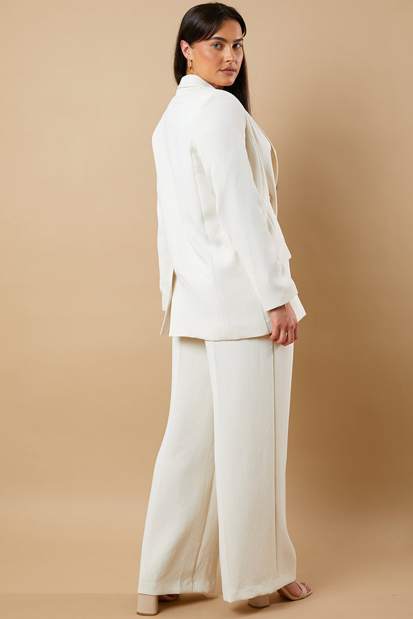 In The Style In The Style Tailored Trousers Cream