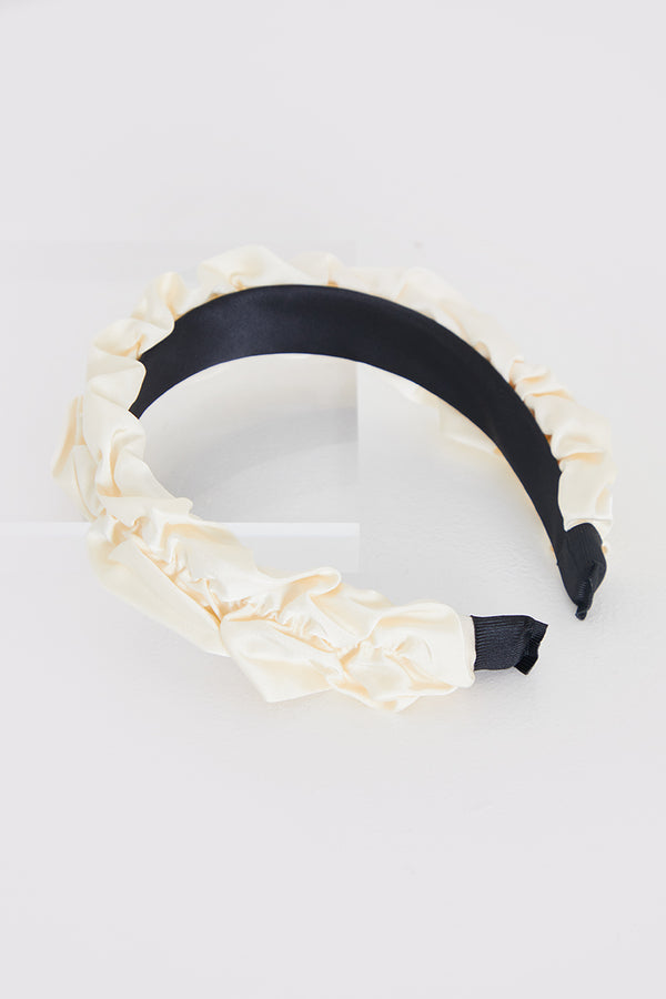 In The Style In The Style Textured Headband White