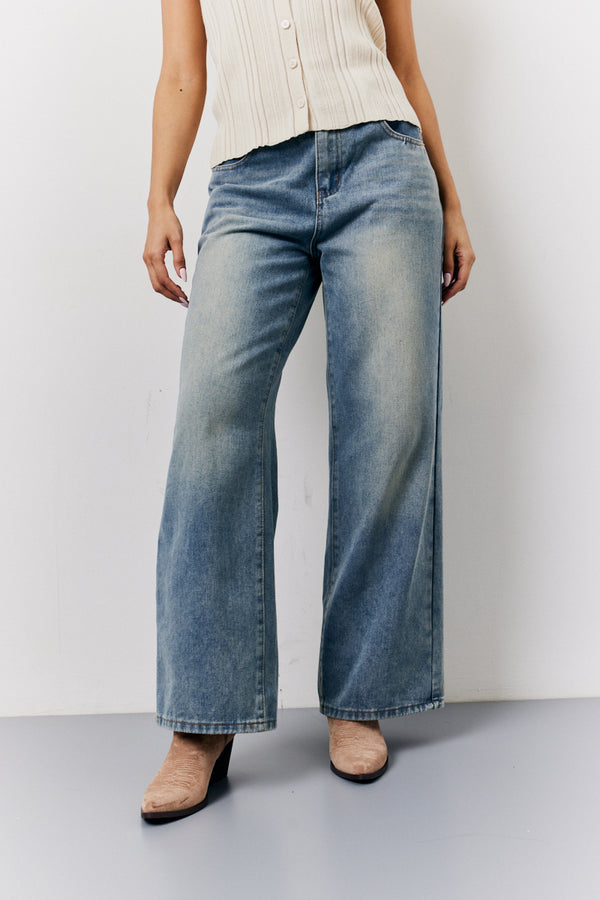 In The Style In The Style Wide Leg Jeans Denim