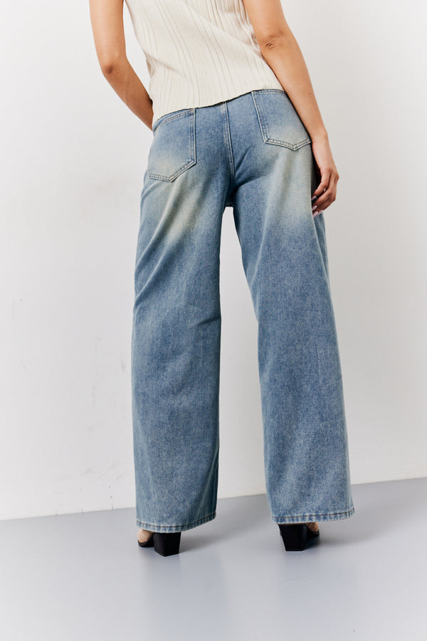 In The Style In The Style Wide Leg Jeans Denim