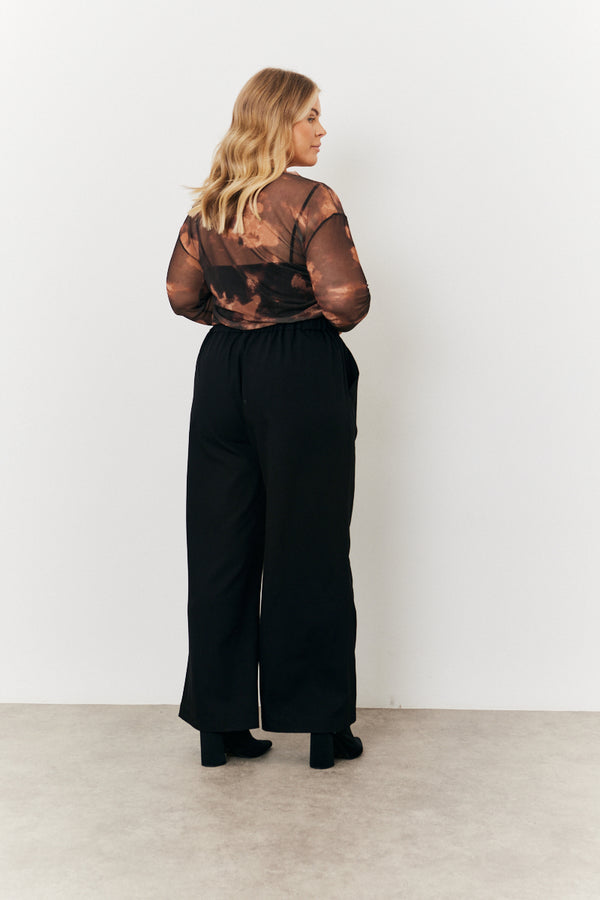 In The Style In The Style Wide Leg Trouser Black