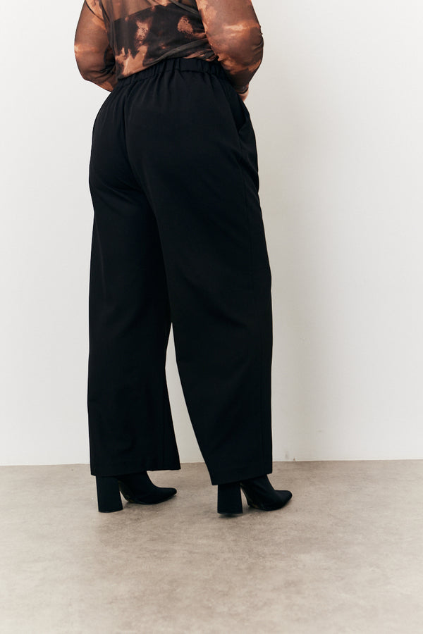 In The Style In The Style Wide Leg Trouser Black