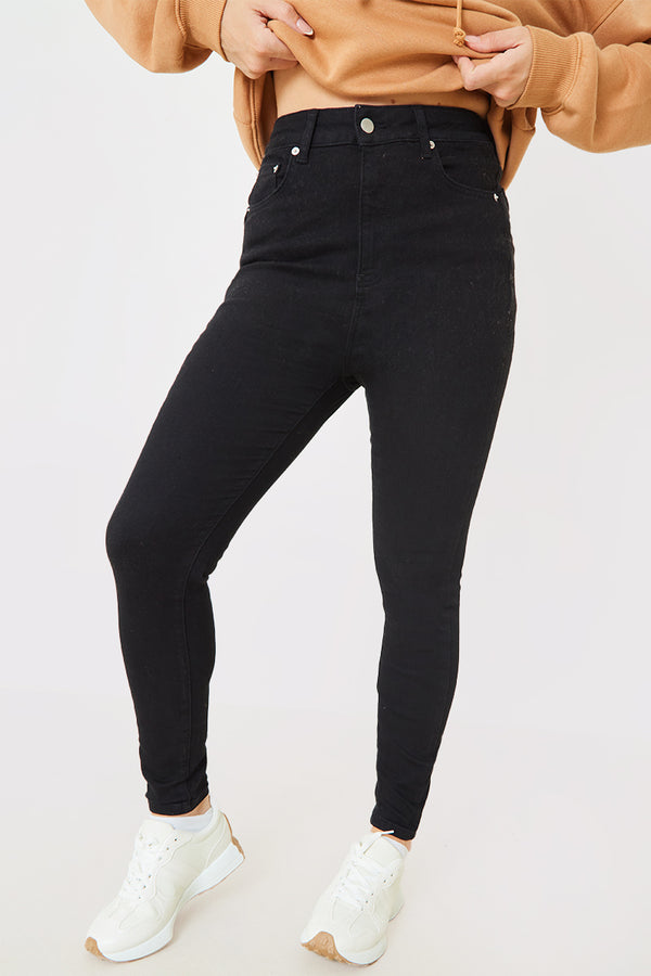 In The Style In The Style Lift And Sculpt Skinny Jean Black