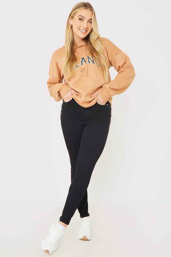 in the style In the Style Lift and Sculpt Skinny Jean Black