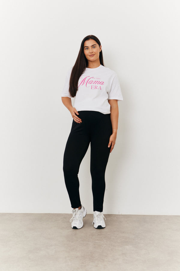 in the style In the Style Maternity Jersey Leggings Black