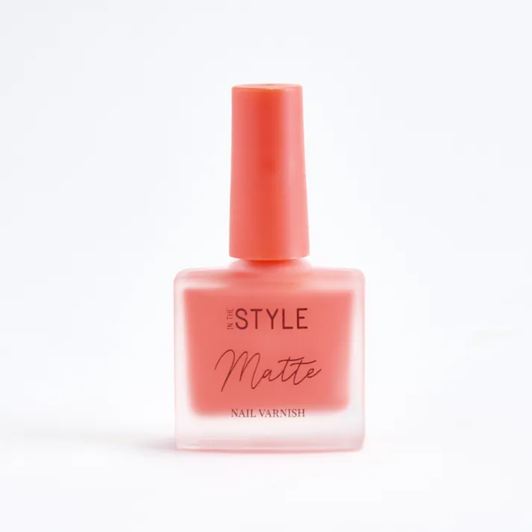 in the style In The Style Matte Nail Varnish Go-Getter Orange