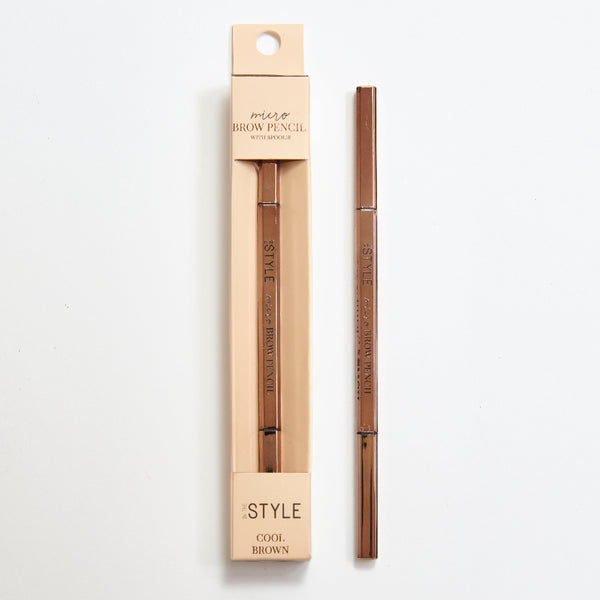 In The Style In The Style Micro Brow Pencil & Spoolie Cool Brown