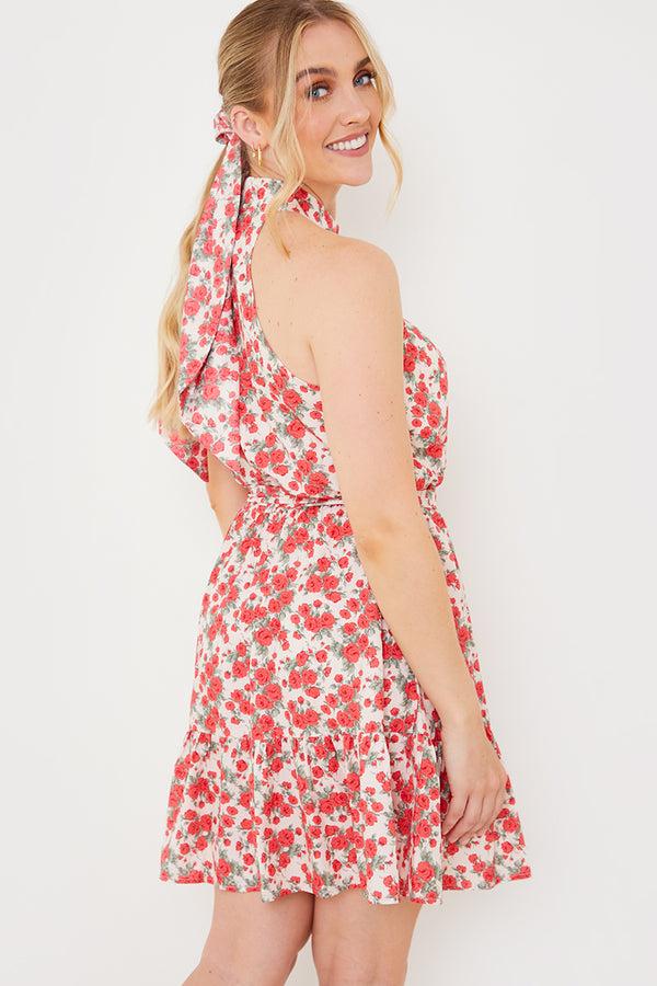 In The Style In The Style Polo In The Park Dress Red