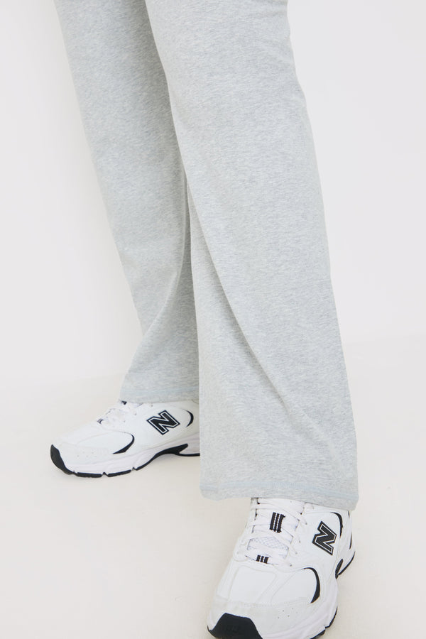 In The Style In The Style Premium Jersey Kickflare Leggings Grey