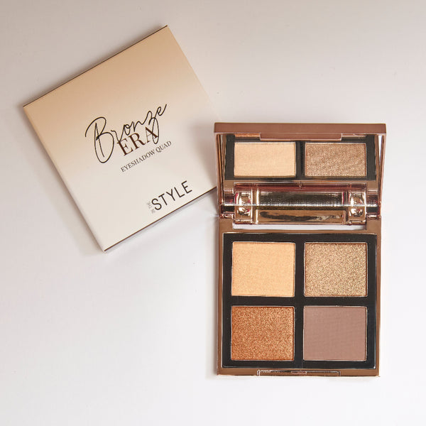 In The Style In The Style Quad Eyeshadow Palette Bronze Era