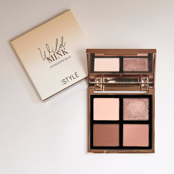 In The Style In The Style Quad Eyeshadow Palette Wild Mink
