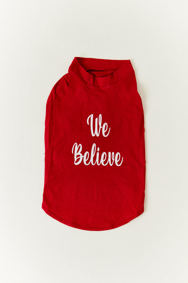 In The Style In The Style Red We Believe Matching Dog Coat Red