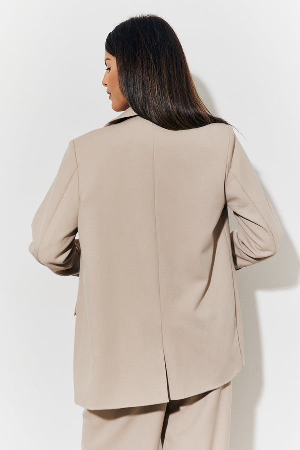 In The Style In The Style Relaxed Tailored Blazer Taupe