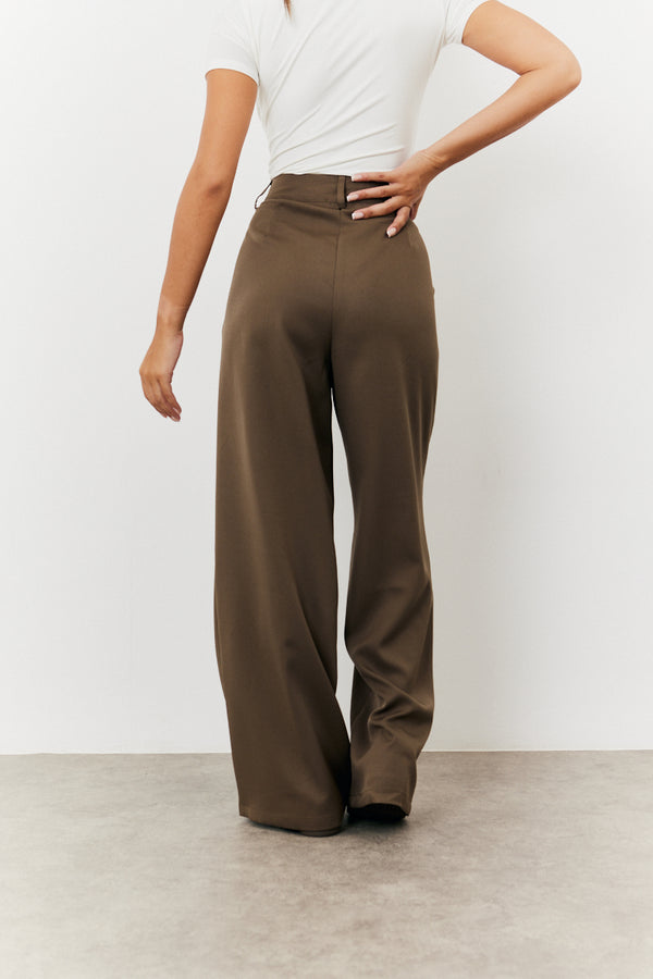In The Style In The Style Tailored Co-Ord Trouser Camel