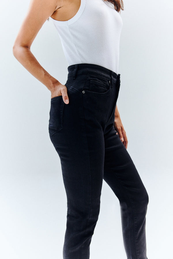 In The Style IN THE STYLE The Miracle Skinny Jean In Black Black