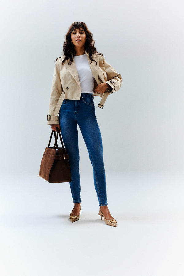 in the style IN THE STYLE The Miracle Skinny Jean Mid blue