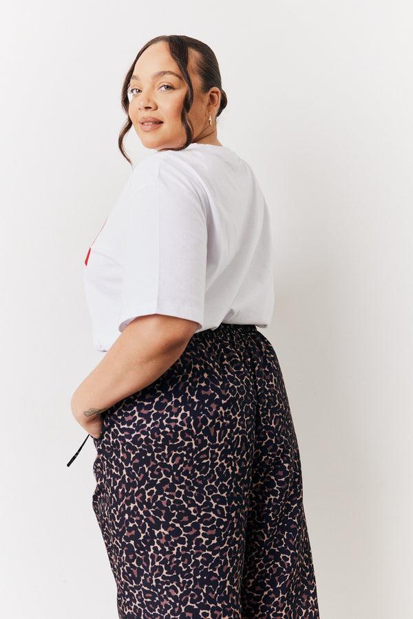 In The Style In The Style White 1982 Slogan T-Shirt White