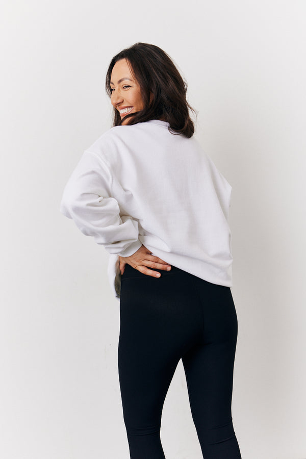 In The Style In The Style White Bride Slogan Sweatshirt White