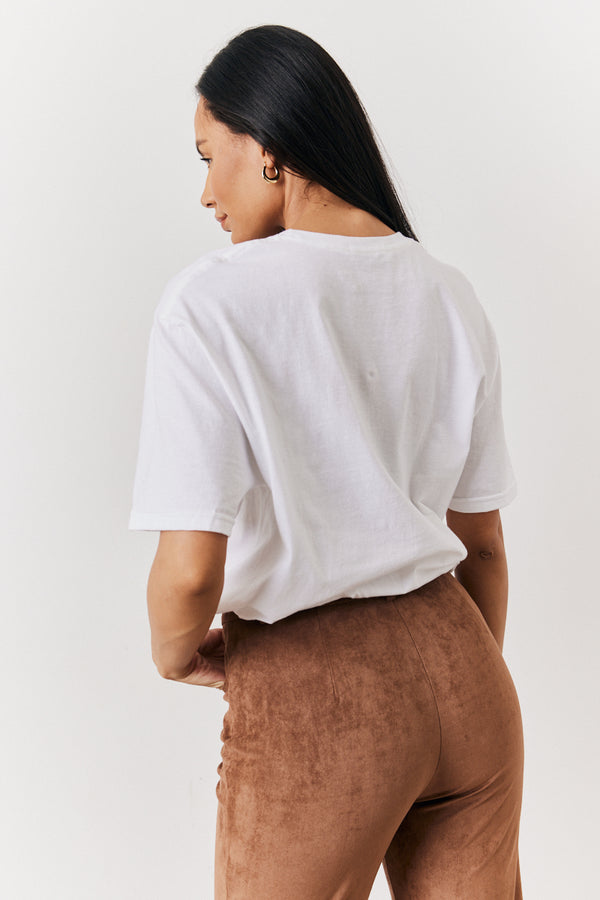 In The Style In The Style White Rodeo Graphic T-Shirt White