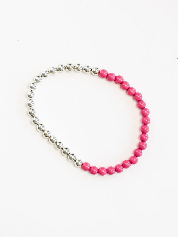 Ina Seifart Perlen Silver/wood Necklace