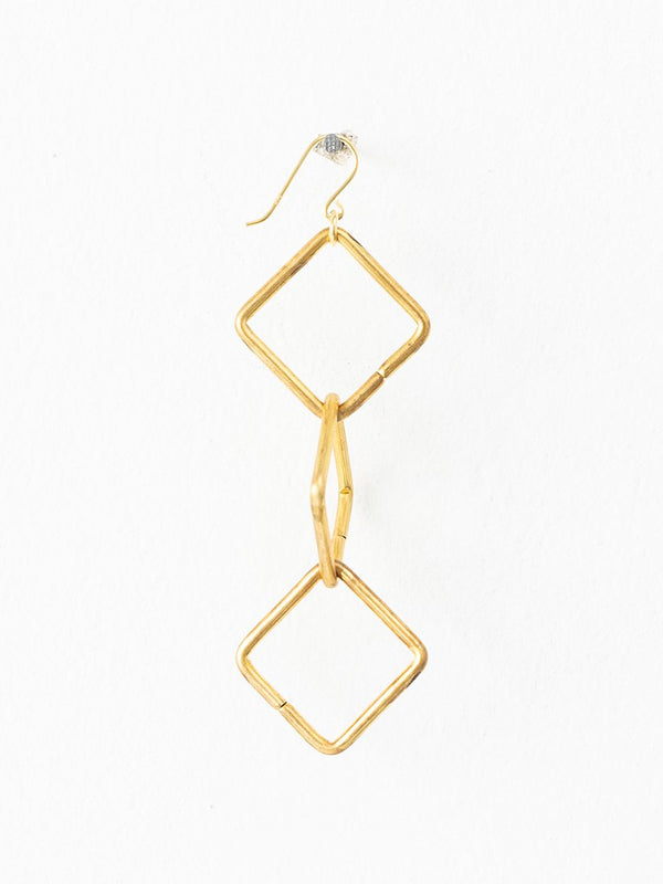 ina seifart Viereckohrring