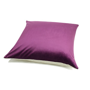 Incasa Alma Pillow - Purple / Cream - 20" X 20"